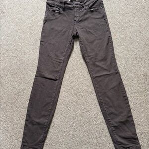 Brody Jeans Skinny Ankle Brown Stretch Jeans Women's 25x29